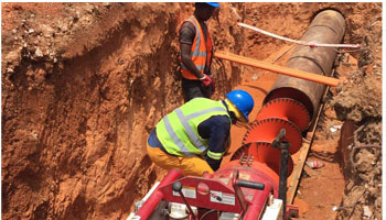 Tlou drilling pipe jacking big